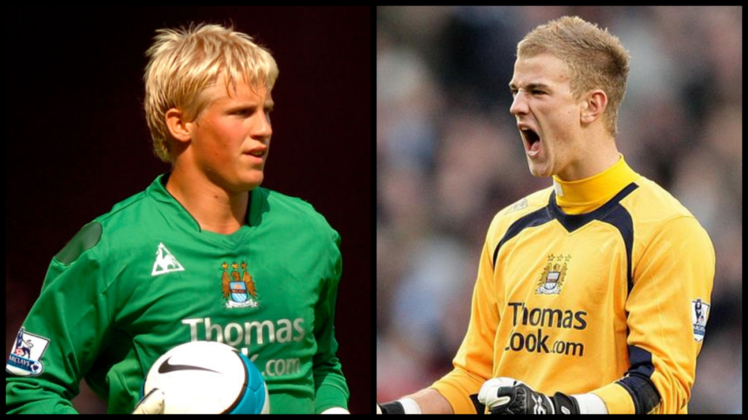 Schmeichel Hart teammates